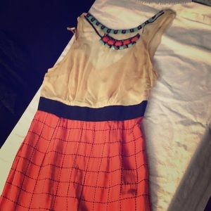 Frock by Tracy Reese Beaded Silk Dress